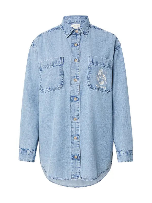 BILLABONG BILLABONG Bluza 'Down The Coast'  ecru / svetlo modra
