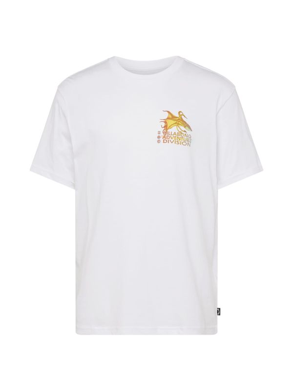 BILLABONG BILLABONG Funkcionalna majica 'FAUNA'  rumena / oranžna / bela