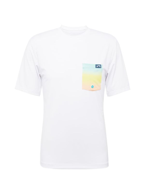 BILLABONG BILLABONG Funkcionalna majica 'TEAM'  azur / svetlo modra / pastelno oranžna / bela