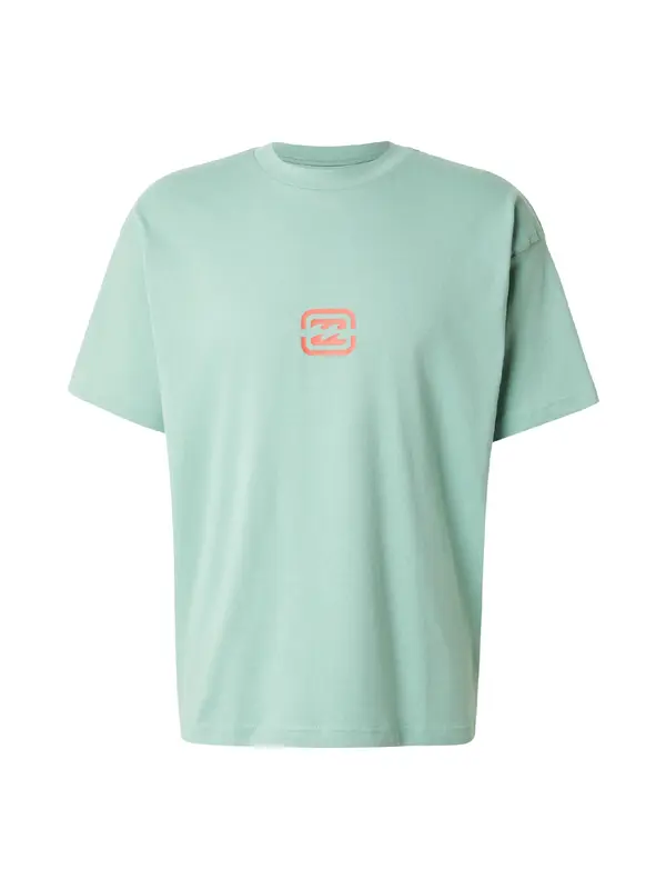 BILLABONG BILLABONG Majica 'BRACKET'  turkizna / temno oranžna
