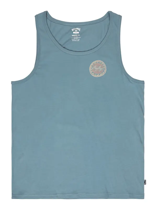 BILLABONG BILLABONG Majica 'Crayon Wave'  cijansko modra / rumena / korala