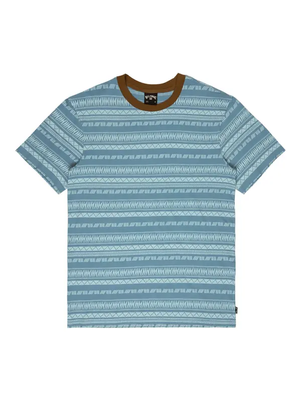BILLABONG BILLABONG Majica 'Halfrack'  dimno modra / pastelno modra / rjava