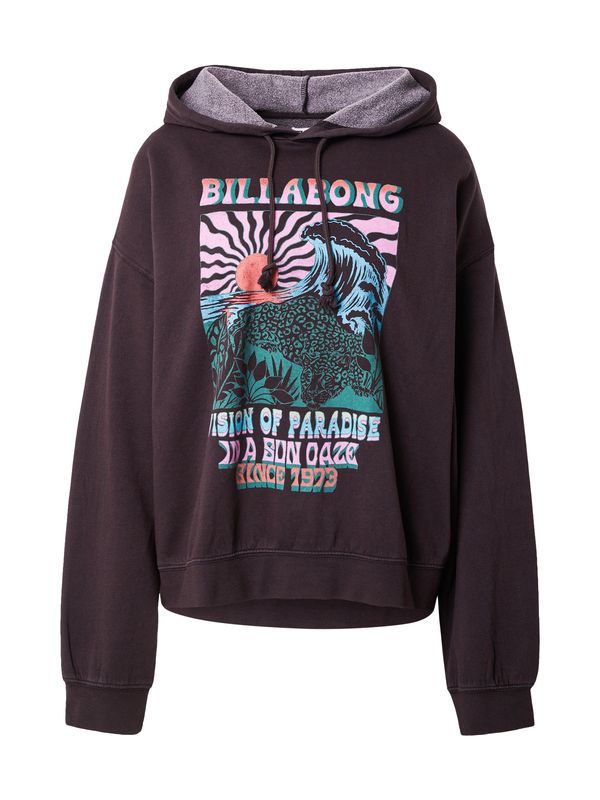 BILLABONG BILLABONG Majica 'KEEP IT UP'  zelena / temno oranžna / roza / črna