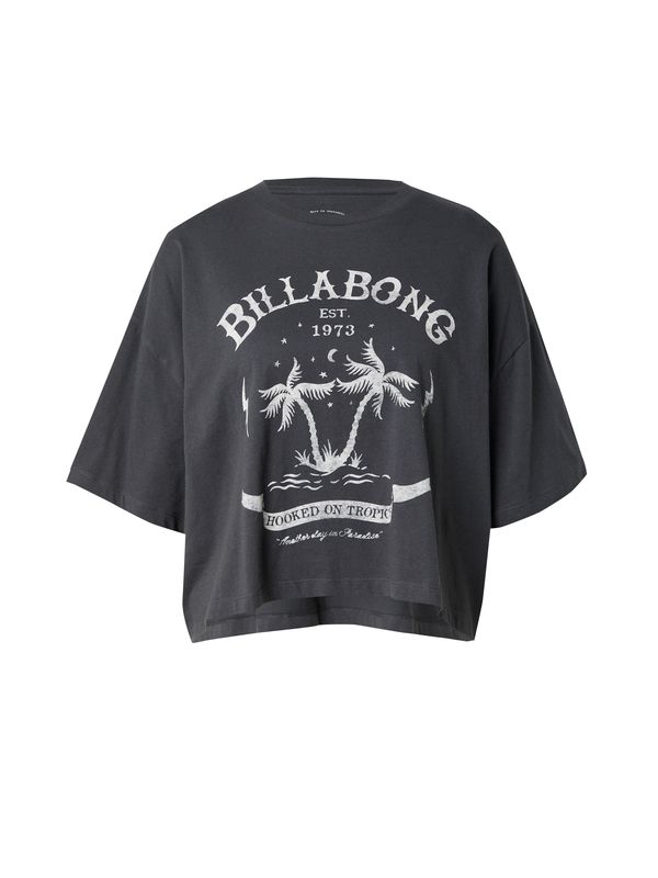 BILLABONG BILLABONG Majica 'PACIFIC TIME'  siva / črna