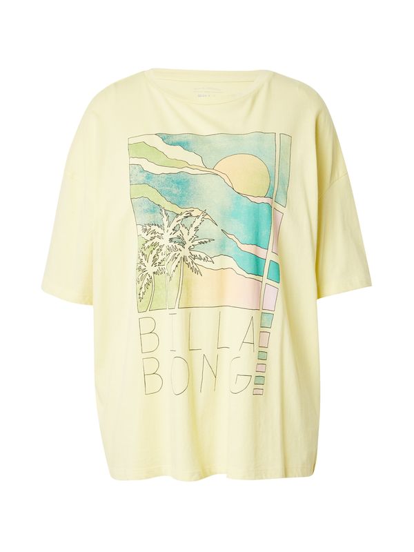 BILLABONG BILLABONG Majica 'RAINBOW SKIES'  turkizna / pastelno zelena / pastelno oranžna