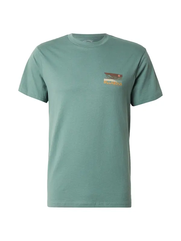 BILLABONG BILLABONG Majica 'Range'  bež / rjava / pueblo / zelena