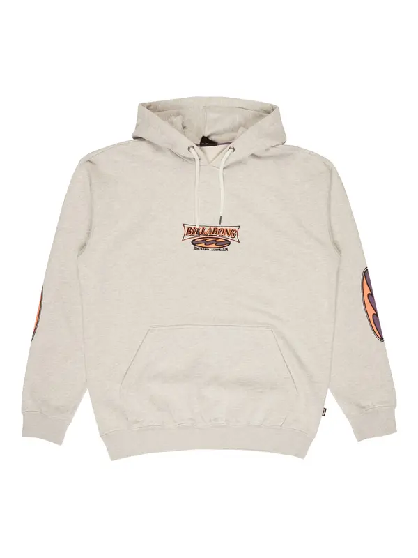 BILLABONG BILLABONG Majica 'Since 73 Burleigh'  svetlo siva / lila / svetlo oranžna / črna