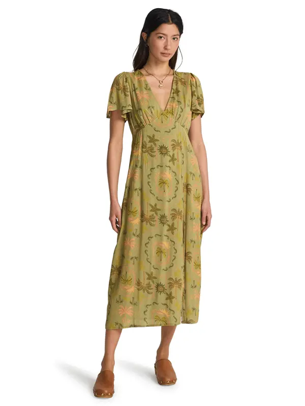 BILLABONG BILLABONG Obleka  zelena / oliva / pastelno zelena / marelica