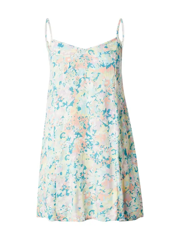 BILLABONG BILLABONG Poletna obleka 'SUN SPELL'  petrol / pastelno zelena / pastelno oranžna / bela