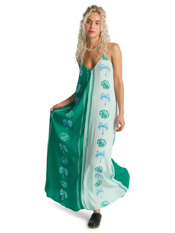 BILLABONG BILLABONG Poletna obleka  svetlo modra / zelena / meta