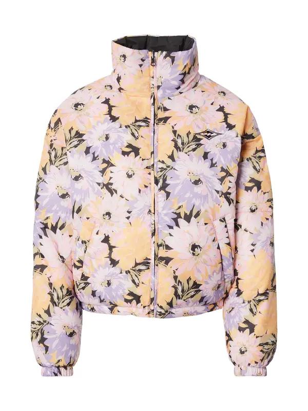 BILLABONG BILLABONG Prehodna jakna  rumena / svetlo lila / črna / jajčna lupina