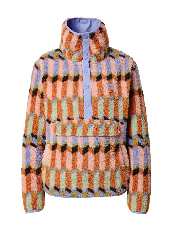 BILLABONG BILLABONG Športen pulover 'SWITCHBACK'  meta / majnica / oranžna / črna