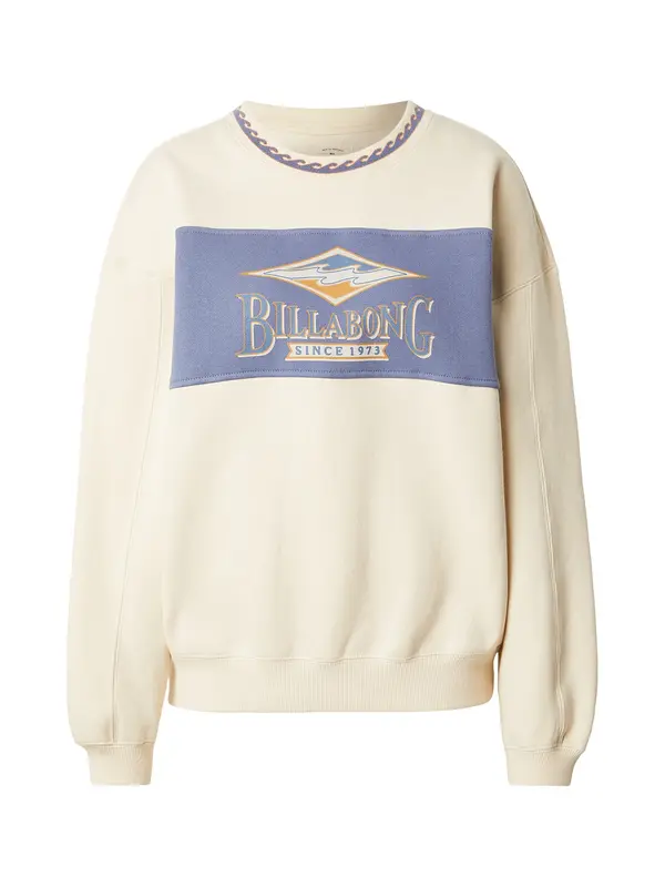 BILLABONG BILLABONG Športna majica 'POINT BREAK'  svetlo bež / golobje modra