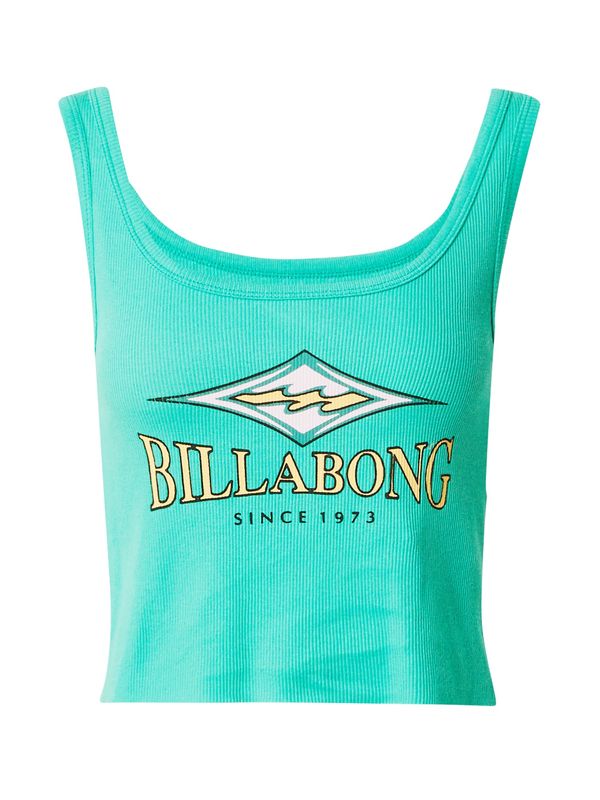 BILLABONG BILLABONG Top 'SEARCH FOR STOKE'  turkizna / svetlo rumena / črna / naravno bela