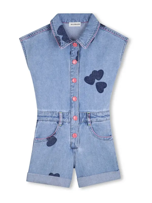 Billieblush Billieblush Kombinezon 'All In One'  mornarska / moder denim