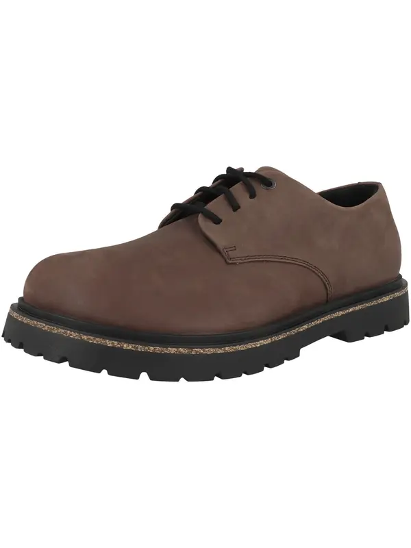 BIRKENSTOCK BIRKENSTOCK Čevlji na vezalke 'Highwood Leoi'  rjava