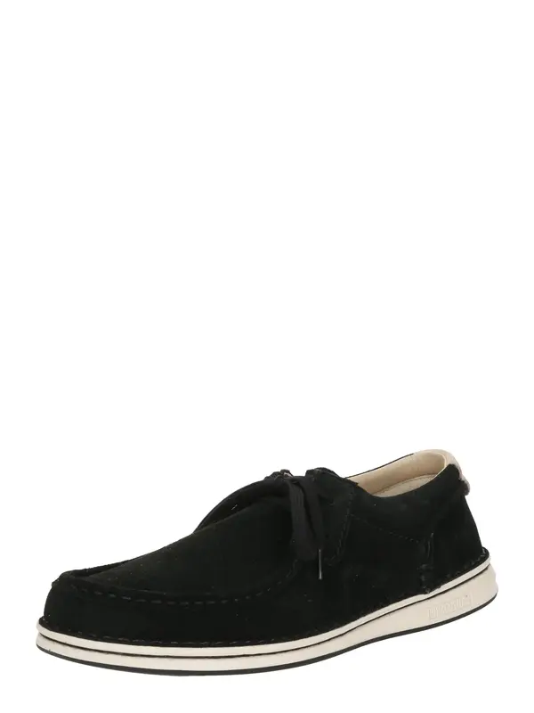 BIRKENSTOCK BIRKENSTOCK Čevlji na vezalke 'Pasadena'  črna