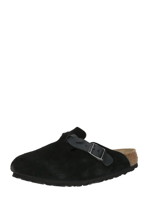 BIRKENSTOCK BIRKENSTOCK Cokle 'Boston Braided'  črna