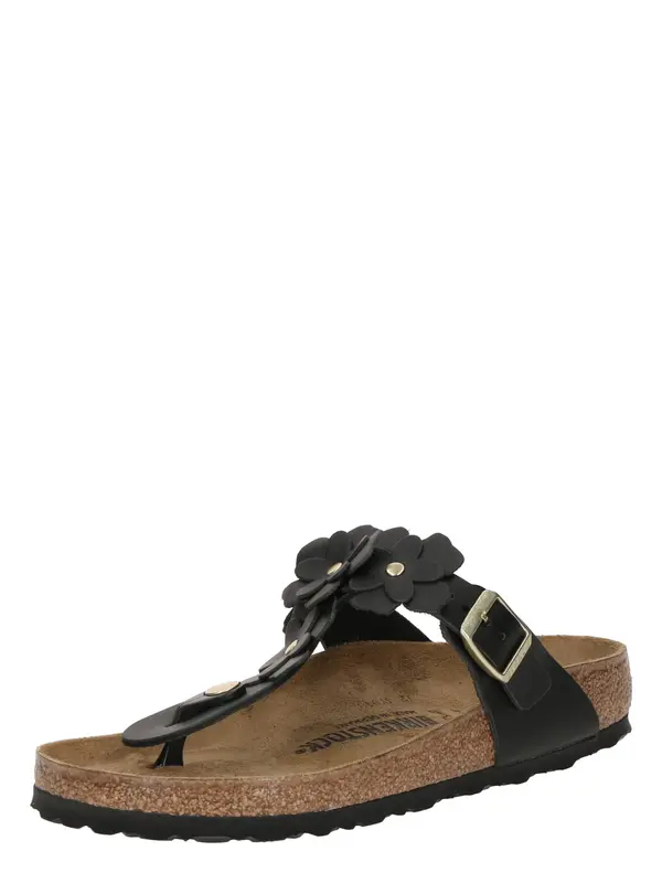 BIRKENSTOCK BIRKENSTOCK Japonke 'Gizeh'  črna