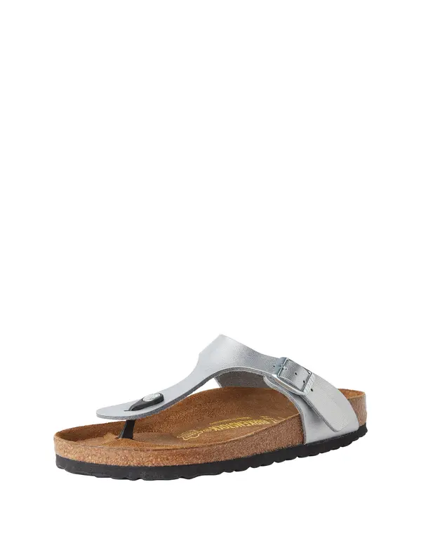 BIRKENSTOCK BIRKENSTOCK Japonke 'Gizeh'  srebrna