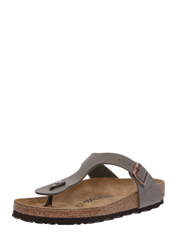 BIRKENSTOCK BIRKENSTOCK Japonke 'Gizeh'  temno siva