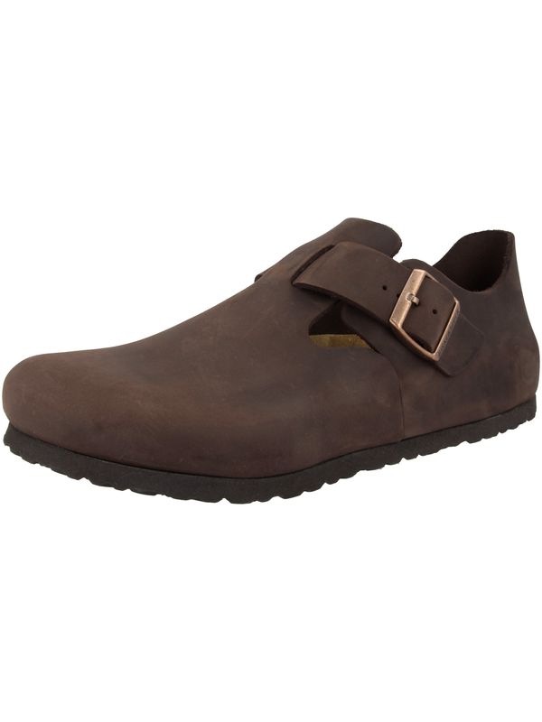 BIRKENSTOCK BIRKENSTOCK Natikači 'London'  rjava