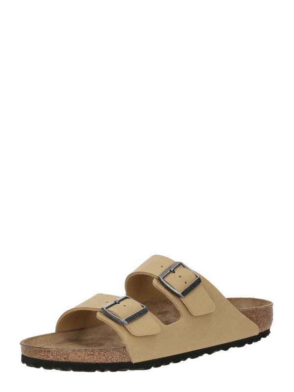 BIRKENSTOCK BIRKENSTOCK Nizki natikači 'Arizona Birkibuc'  kremna