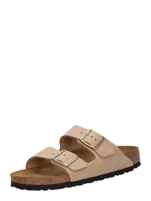 BIRKENSTOCK BIRKENSTOCK Nizki natikači 'Arizona LENB'  kapučino