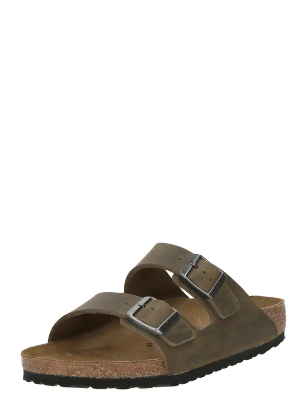 BIRKENSTOCK BIRKENSTOCK Nizki natikači 'Arizona LEOI'  kaki