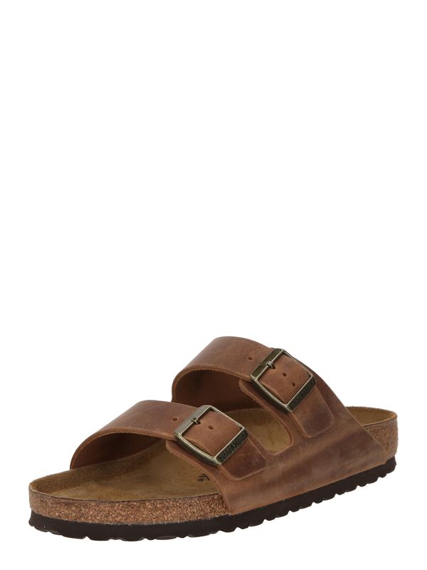 BIRKENSTOCK BIRKENSTOCK Nizki natikači 'Arizona LEOI'  rjava