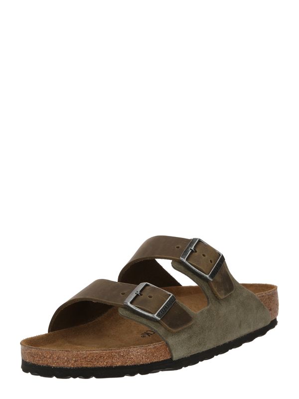 BIRKENSTOCK BIRKENSTOCK Nizki natikači 'Arizona LEVE/LEOI'  oliva