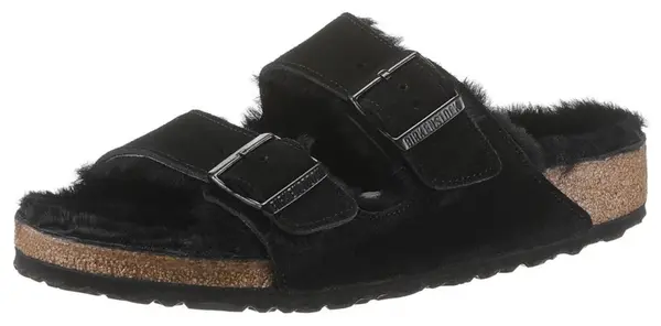 BIRKENSTOCK BIRKENSTOCK Nizki natikači 'Arizona'  rjava / črna