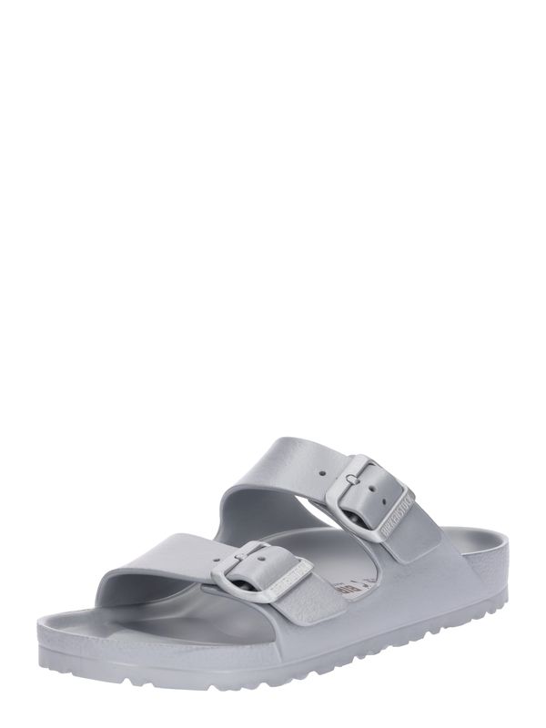 BIRKENSTOCK BIRKENSTOCK Nizki natikači 'Arizona'  srebrno-siva
