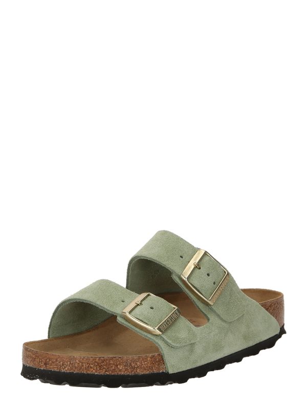 BIRKENSTOCK BIRKENSTOCK Nizki natikači 'Arizona'  svetlo zelena