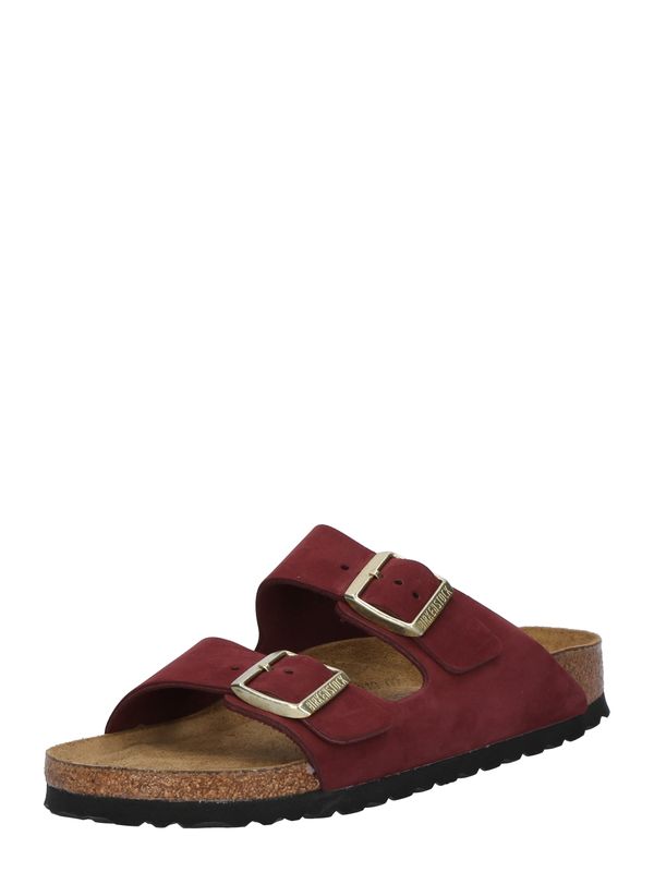 BIRKENSTOCK BIRKENSTOCK Nizki natikači 'Arizona'  vinsko rdeča