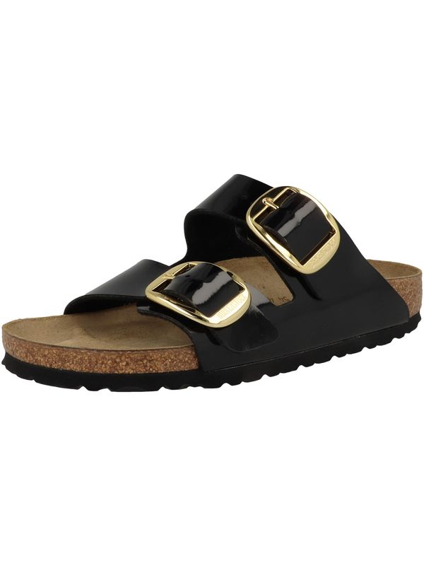 BIRKENSTOCK BIRKENSTOCK Nizki natikači 'Arizona'  zlata / črna