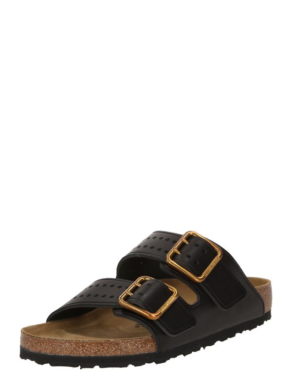 BIRKENSTOCK BIRKENSTOCK Nizki natikači 'Arizona'  zlata / črna