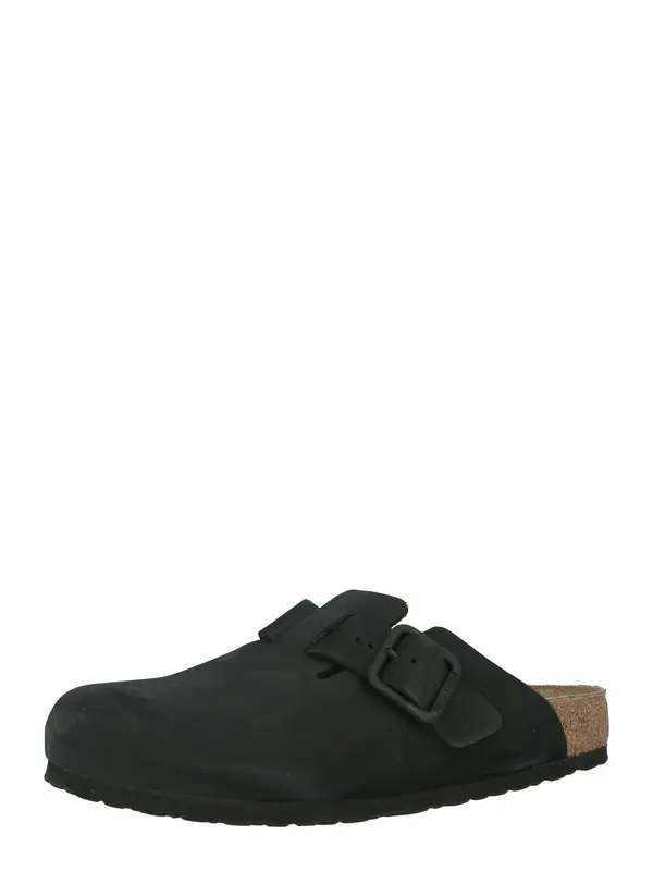 BIRKENSTOCK BIRKENSTOCK Nizki natikači 'Boston'  črna