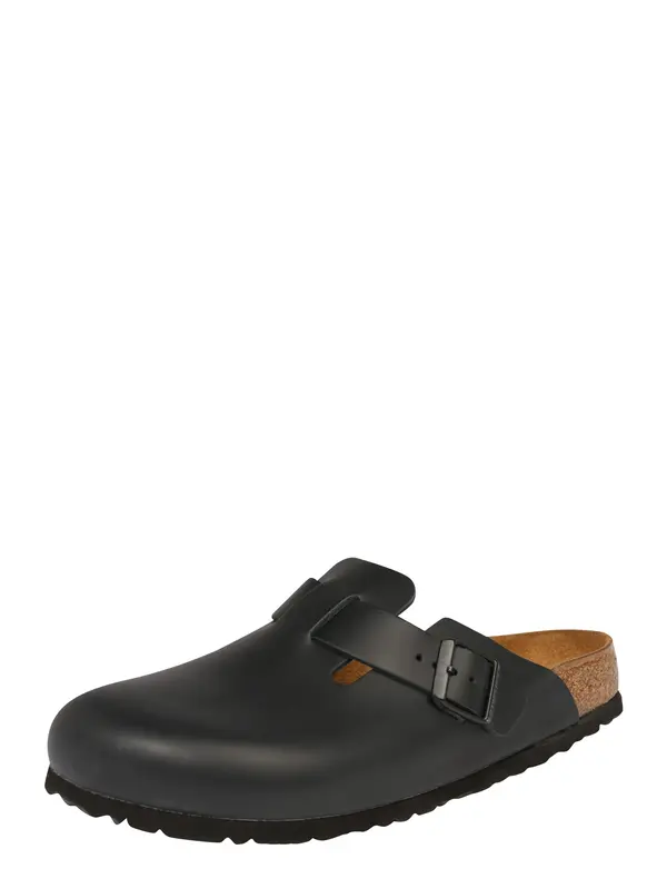 BIRKENSTOCK BIRKENSTOCK Nizki natikači 'Boston'  črna