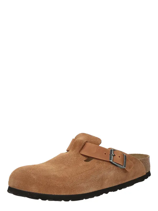 BIRKENSTOCK BIRKENSTOCK Nizki natikači 'Boston'  konjak