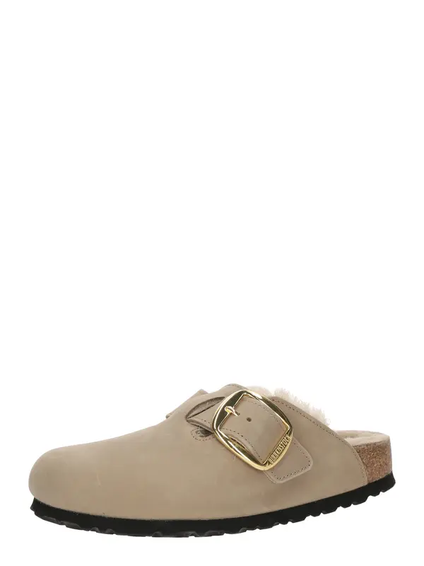 BIRKENSTOCK BIRKENSTOCK Nizki natikači 'Boston LEOI'  mokka
