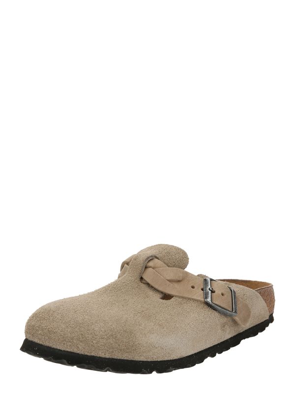 BIRKENSTOCK BIRKENSTOCK Nizki natikači 'Boston LEVE'  temno siva