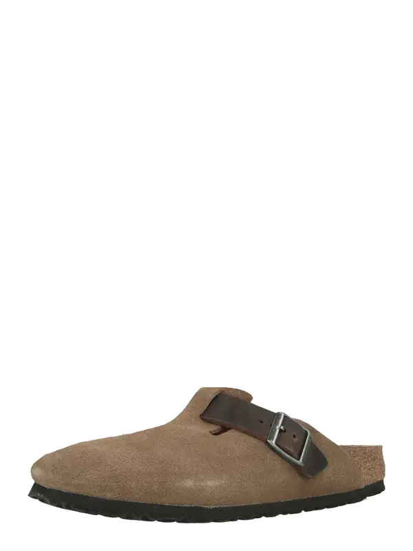 BIRKENSTOCK BIRKENSTOCK Nizki natikači 'Boston LEVE/LEOI'  sepija / temno rjava
