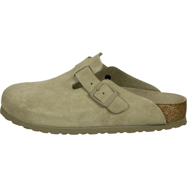 BIRKENSTOCK BIRKENSTOCK Nizki natikači 'Boston'  pastelno zelena