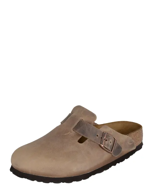 BIRKENSTOCK BIRKENSTOCK Nizki natikači 'Boston'  rjava