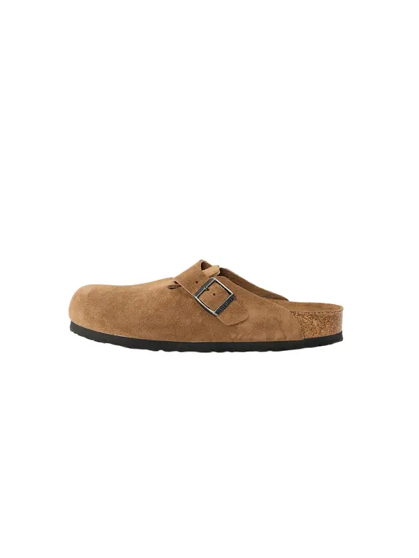 BIRKENSTOCK BIRKENSTOCK Nizki natikači 'Boston SFB'  svetlo rjava