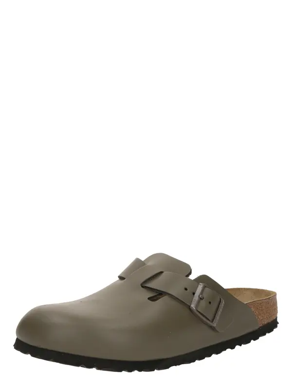 BIRKENSTOCK BIRKENSTOCK Nizki natikači 'Boston'  temno siva