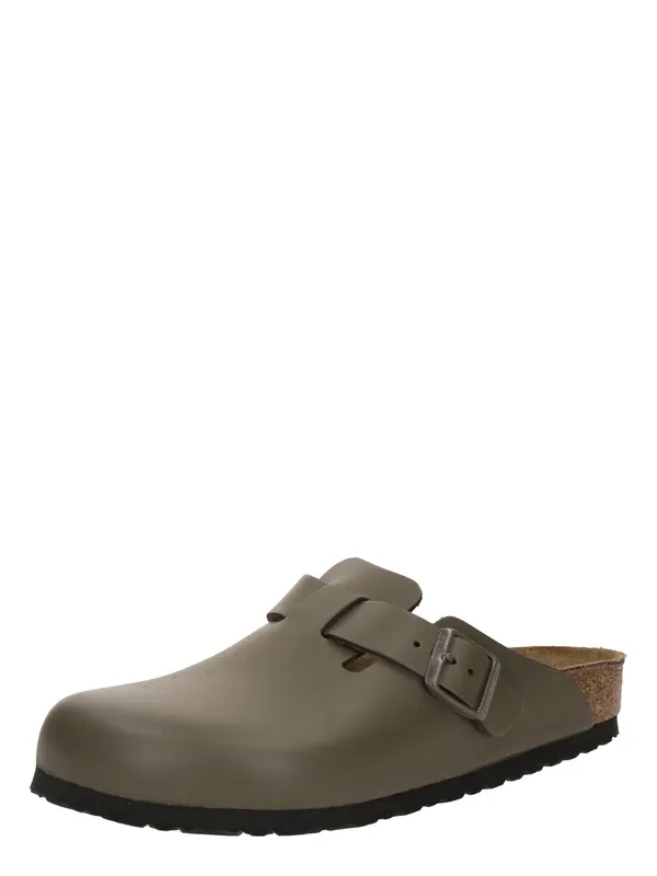 BIRKENSTOCK BIRKENSTOCK Nizki natikači 'Boston'  temno siva