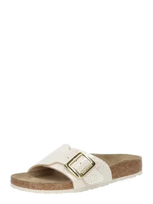 BIRKENSTOCK BIRKENSTOCK Nizki natikači 'Catalina'  bež / volneno bela