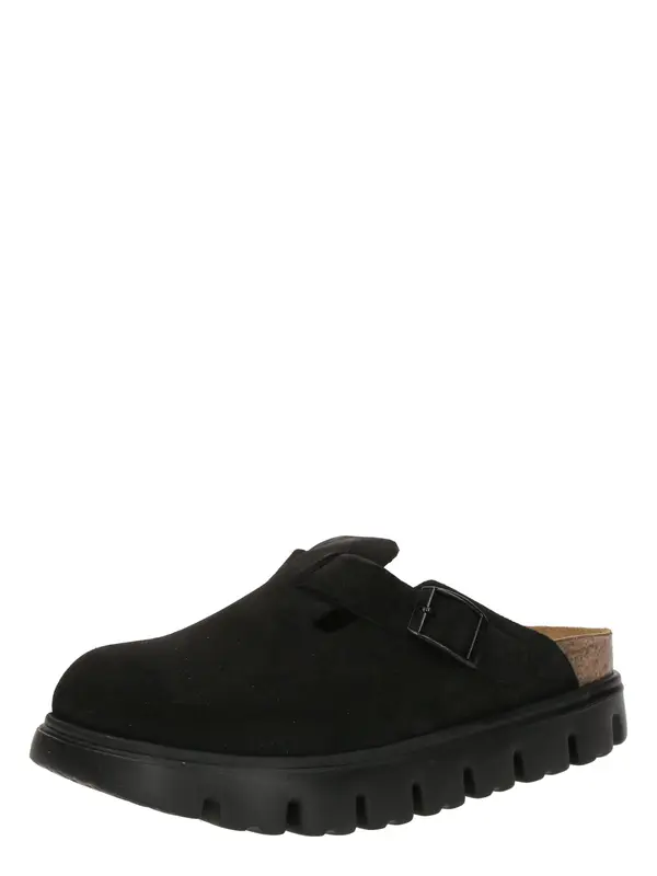 BIRKENSTOCK BIRKENSTOCK Nizki natikači  črna